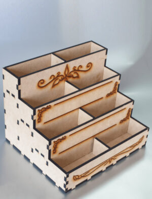 אירגונית עם חריטה