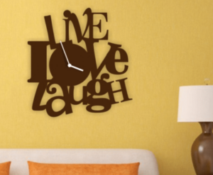 שעון קיר מעוצב