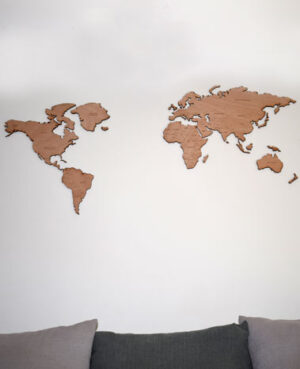 מפת עולם מפורטת