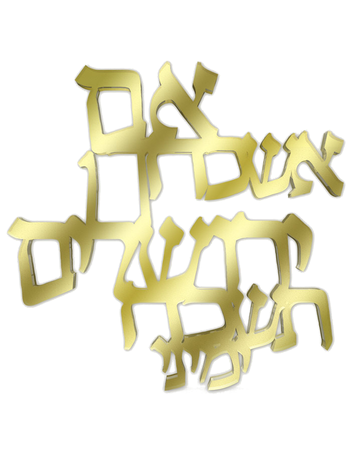 אם אשכחך ירושלים - פרספקס מראה