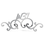 שלט לדלת – פרספקס מראה — תצוגה 1