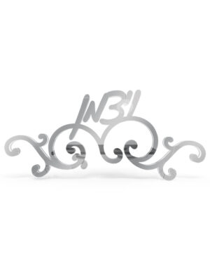 שלט לדלת – פרספקס מראה