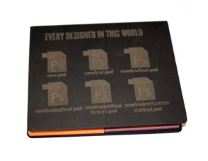 פנקס פתקיות דביקות עם חריטה אישית