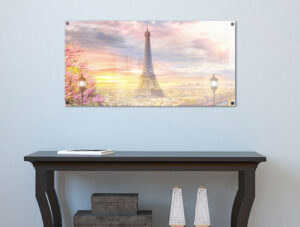 זכוכית אקרילית - נוף צרפתי