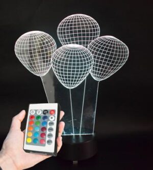 מנורת לד בלונים