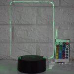 מנורת LED עם חריטה — תצוגה 4