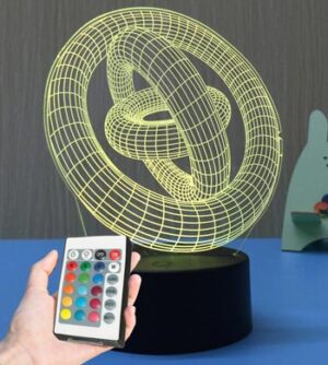 מנורת לד מחליפת צבעים