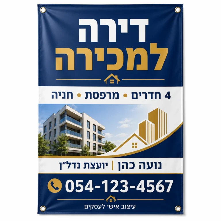 באנר שמשונית בעיצוב אישי