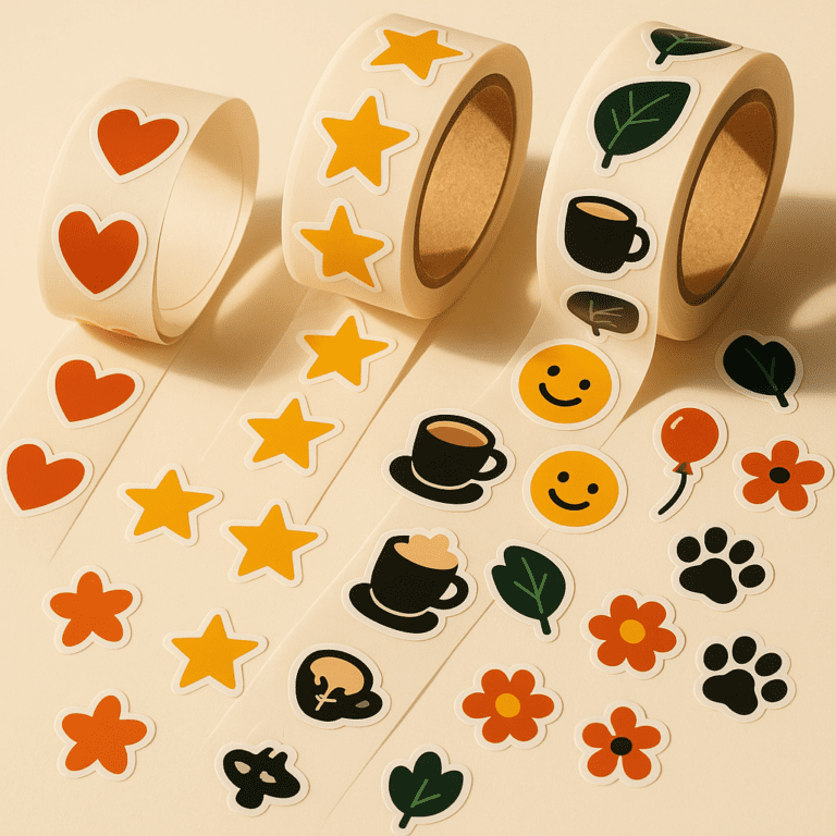 מדבקות חיתוך בעיצוב אישי — Die-Cut Stickers