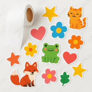 מדבקות חיתוך בעיצוב אישי — Die-Cut Stickers