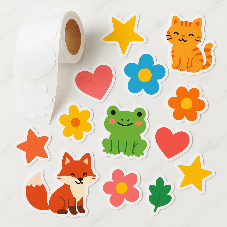 מדבקות חיתוך בעיצוב אישי — Die-Cut Stickers