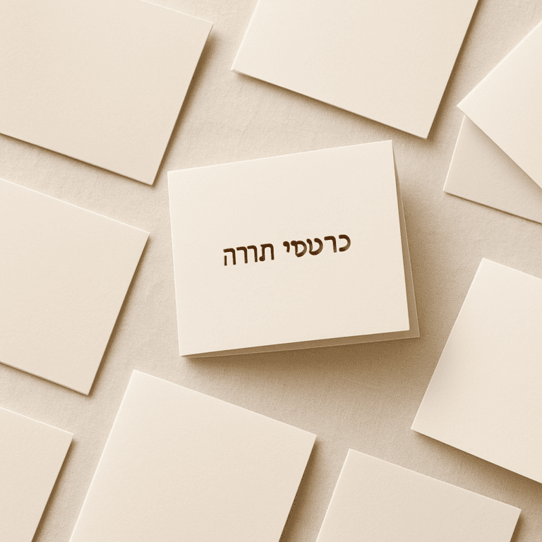 כרטיסי תודה בעיצוב אישי